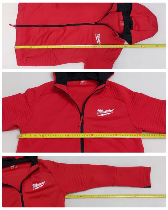 Geaca Softshell Milwaukee Stretch, jacheta sport cu gluga M/ L unisex