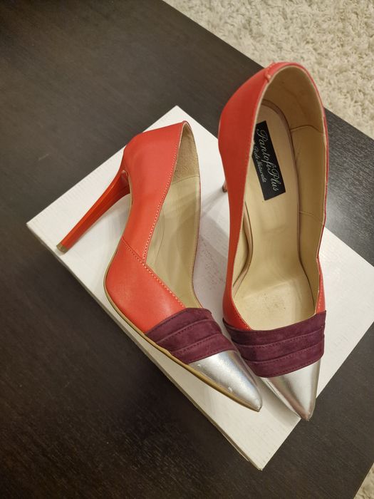 Stiletto Piele Naturala