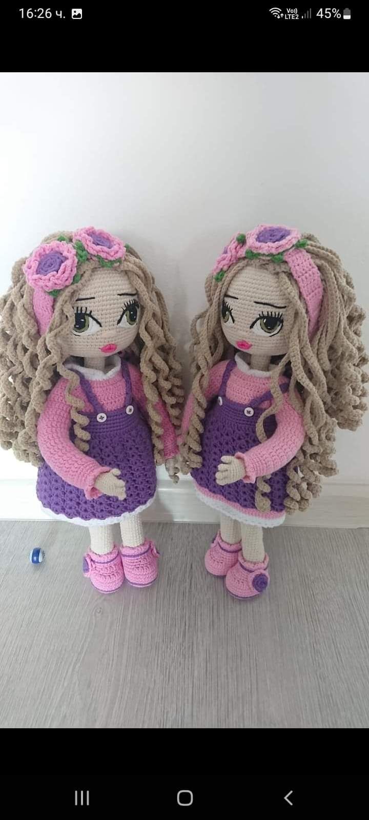 Плетени кукли по поръчка