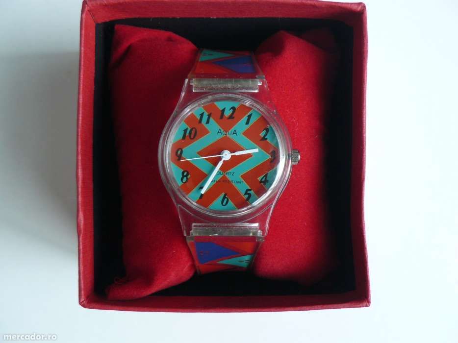 Ceas Dama Model Fashion "AQUA" Mecanism Quartz,