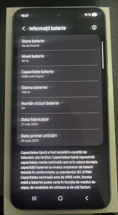 Samsung Galaxy A56 2025 full box