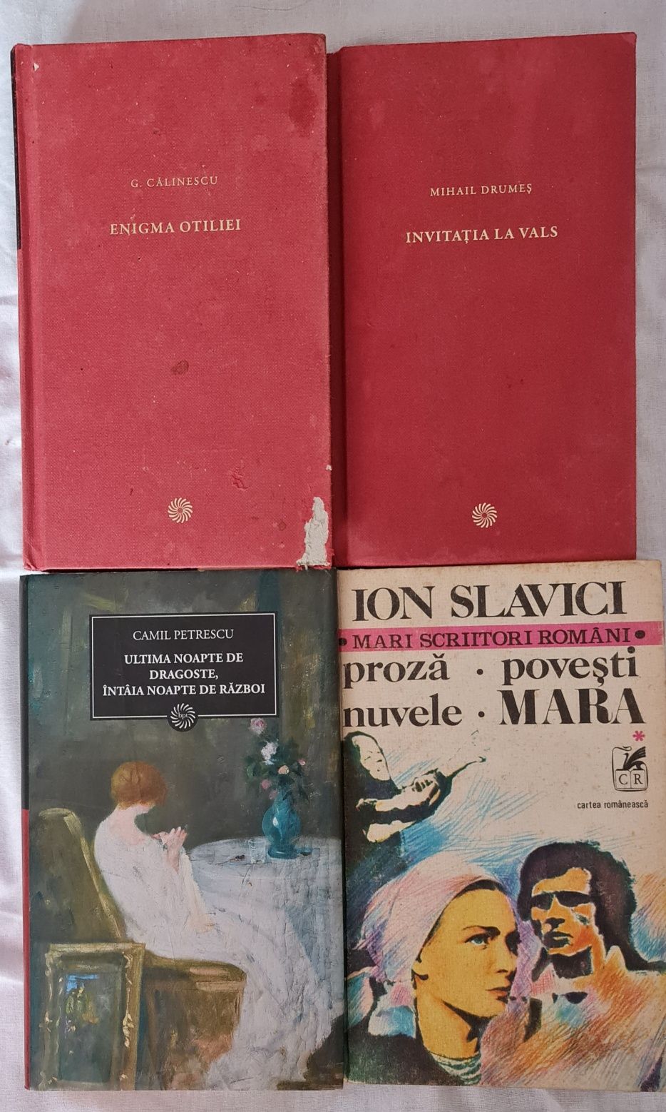 4 Carti Literatura Romana