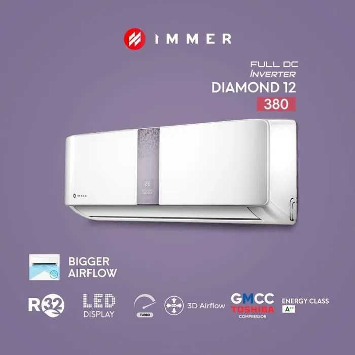 кондиционер immer | full dc inverter |  установка + доставка!