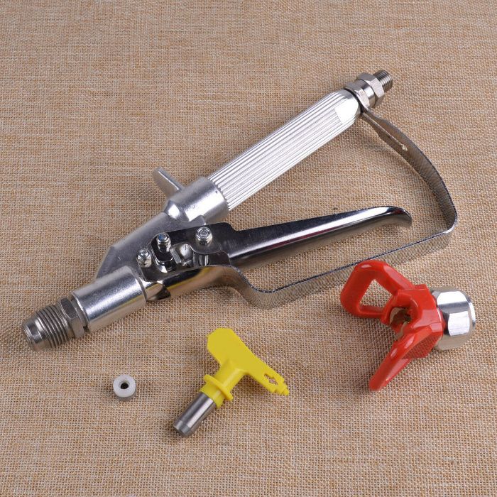 Pistol pentru pompa de zugravit airless pentru tavane