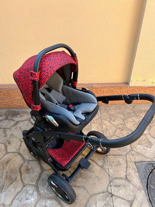 Carucior 3in 1 Junama Termo V3 Wild Red Print