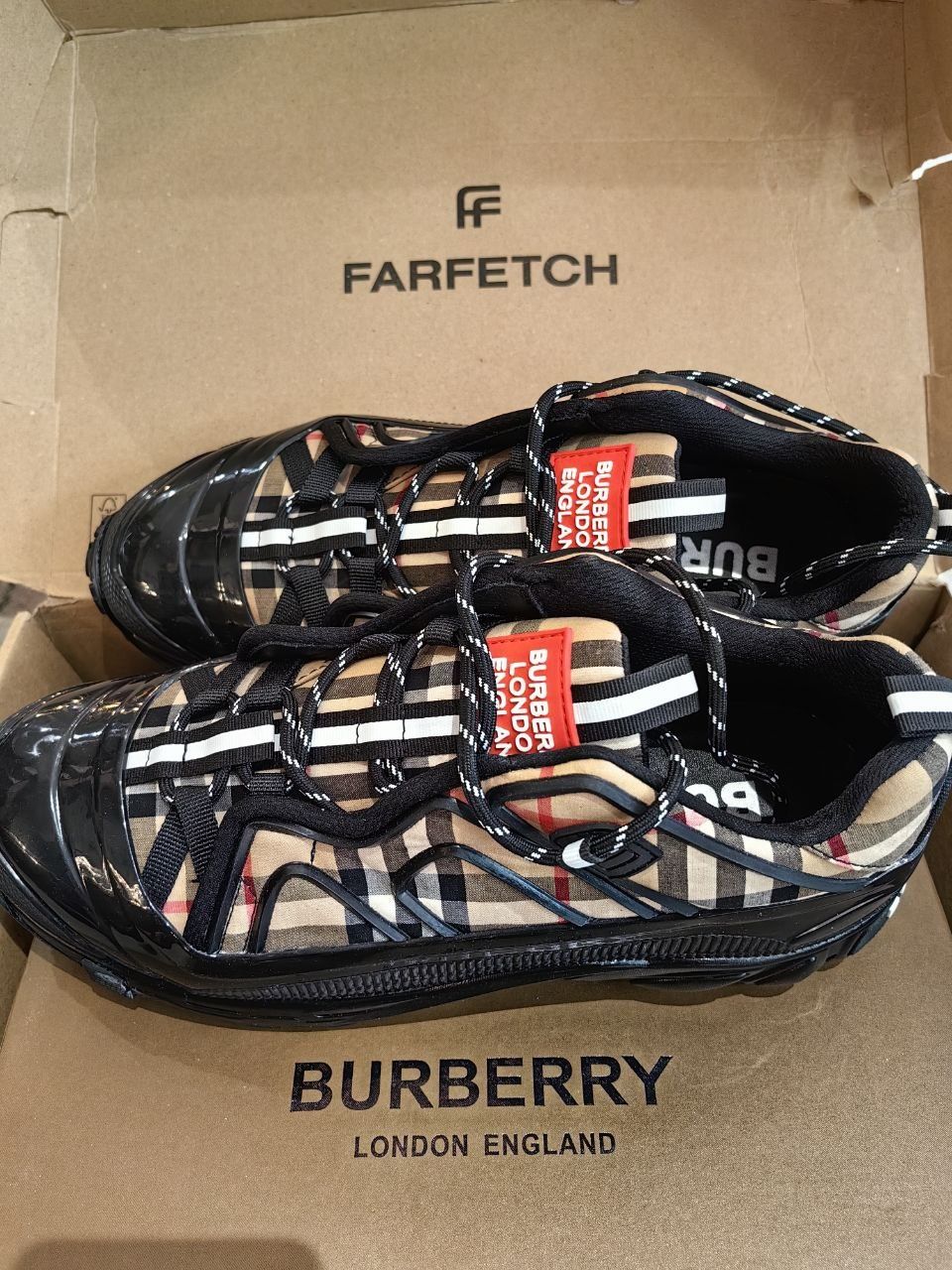 Burberry кецове обувки shoes