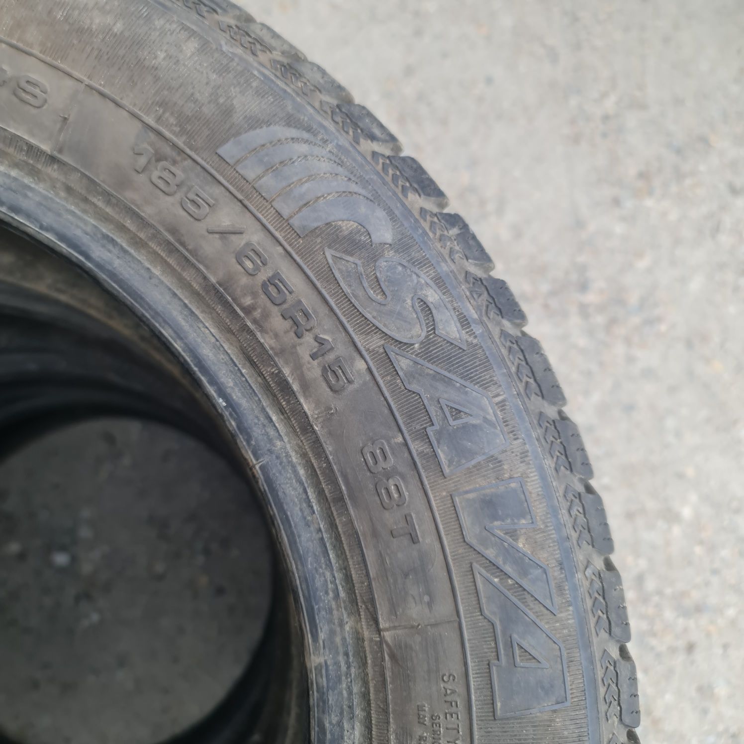 4x 185/65/15 M+S SAVA PROFIL 7MM Stare ca noi