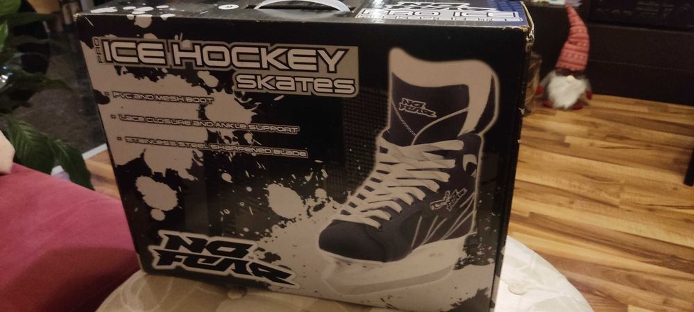 Хокейни кънки за лед NO FEAR PRO ICE HOCKEY SKATES 44-45