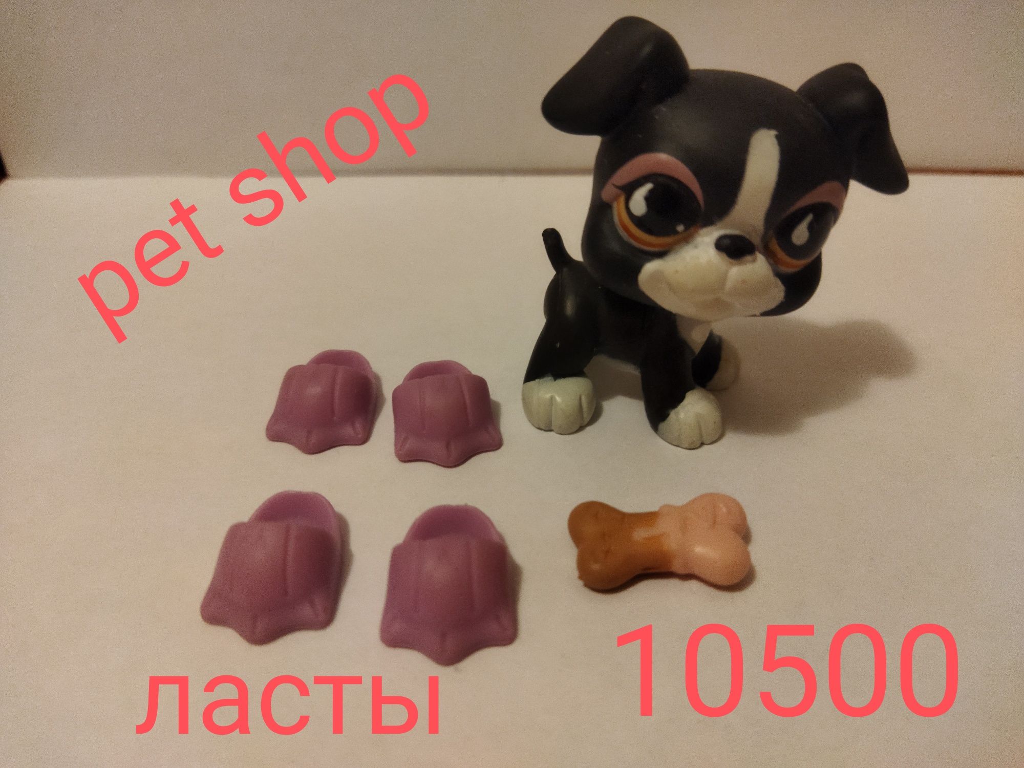 Pet shop, пёс Корги с мото-шлемом; мотоцикл; птичка ;наборы Hasbro.Ори