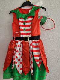 Costum Elf pentru fete