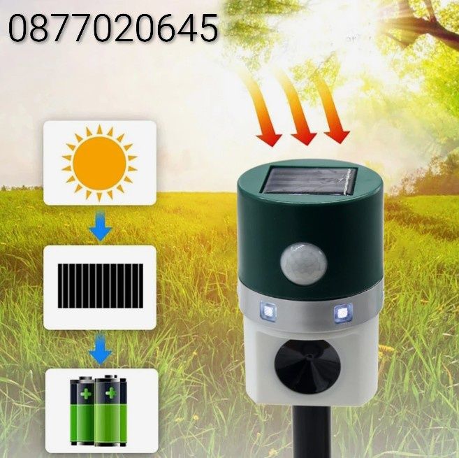 Соларен уред против къртици, змии, сляпо куче, мишки и др.