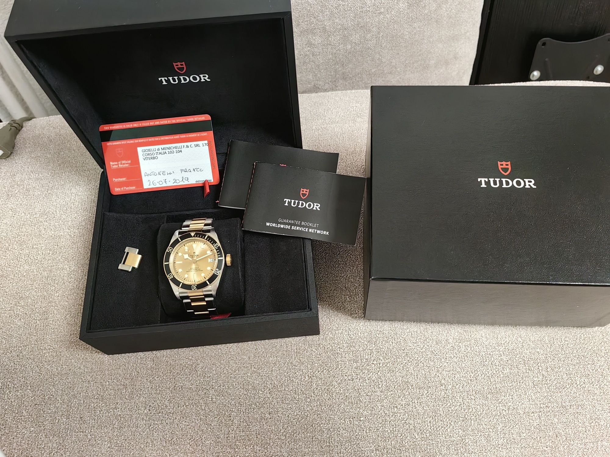 Tudor Black Bay S&G full set M79733N