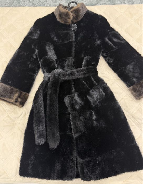 Искусственная шуба из эко меха