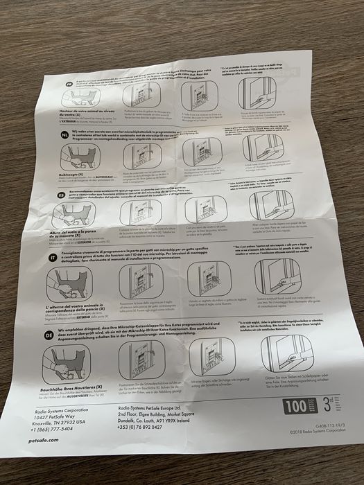 Pet Safe Poarta / Usa pentru caini si pisici cu recunoastere cip