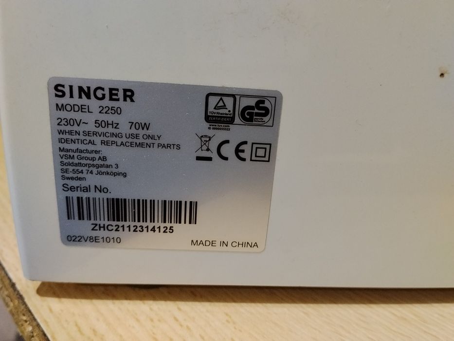 Mașină de Cusut Singer