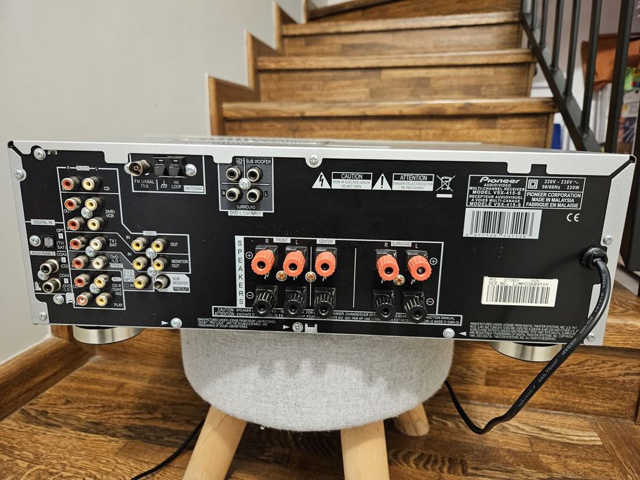 Sistem sorround: Pioneer VSX-415 + boxe JBL
