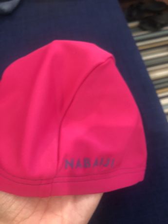 Детска плувна шапка, розова от плат Decathlon