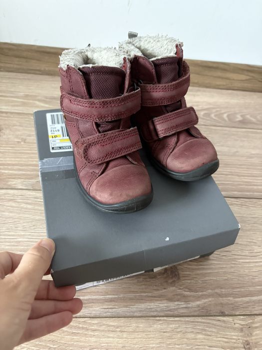 Papucei de iarna din piele, Ecco marimea 25