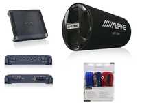 PACHET TUB ALPINE SWT-12S4 + Amplificator BBX-T600 + Kit Cabluri 350940