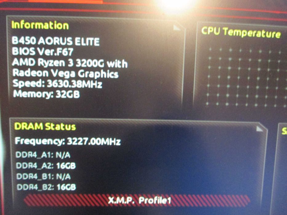 Дънна платка Gigabyte B450 AORUS ELITE, сокет АМ4