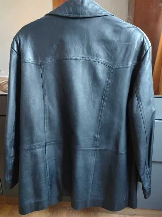 Haină / sacou din piele naturală pentru bărbați