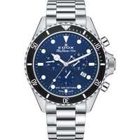 Мъжки часовник EDOX SKYDIVER 70'S chronograph 44MM 10238 3NM BUI