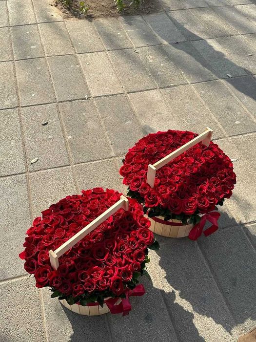 Доставка шикарных свежих цветов.