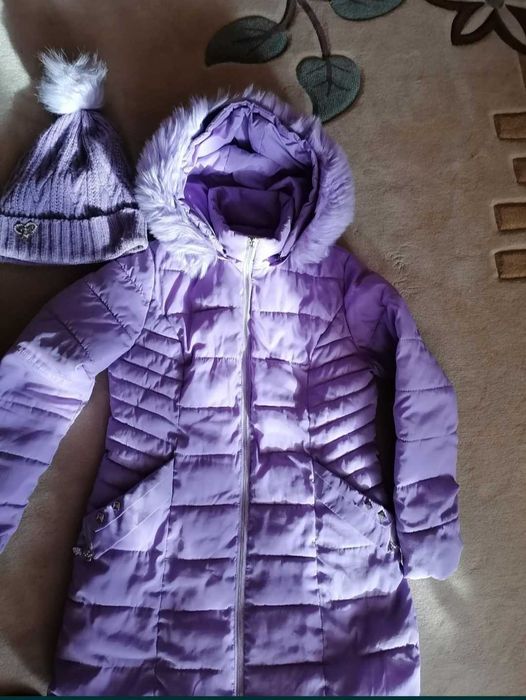 Куртка и шапка тёплые