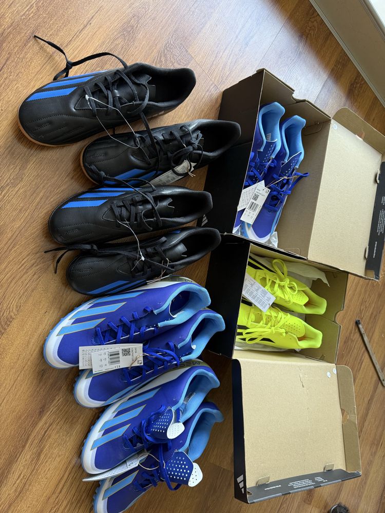 Adidas fotbal sala si cu crampoane mai multe modele
