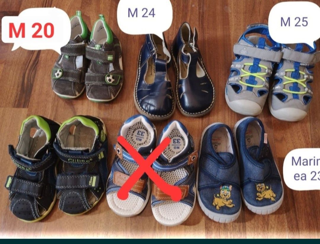 Sandale copii  mărimea 20,23,24, 25,26,27,28
