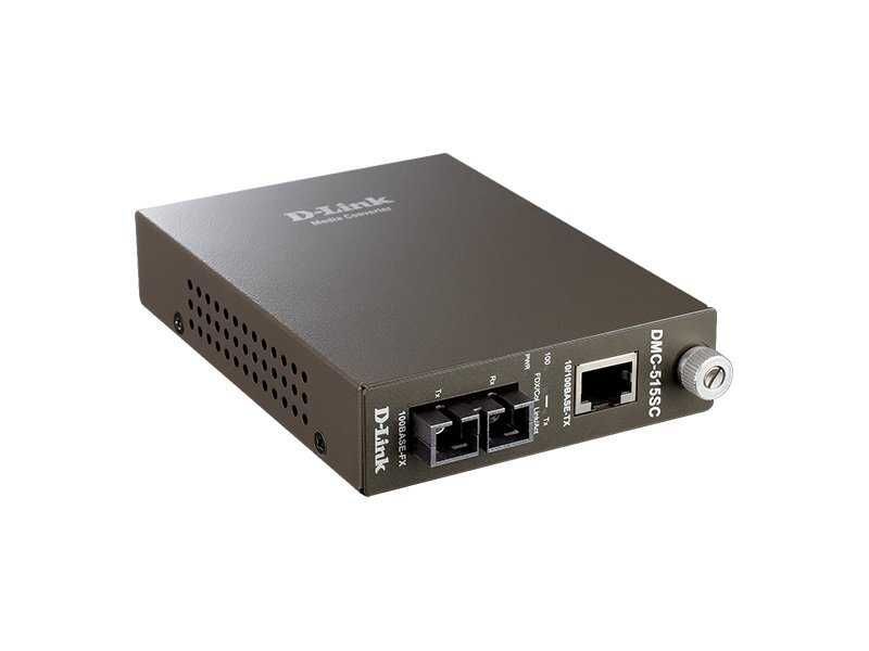 Одномодовый медиаковертер D-Link DMC-515SC