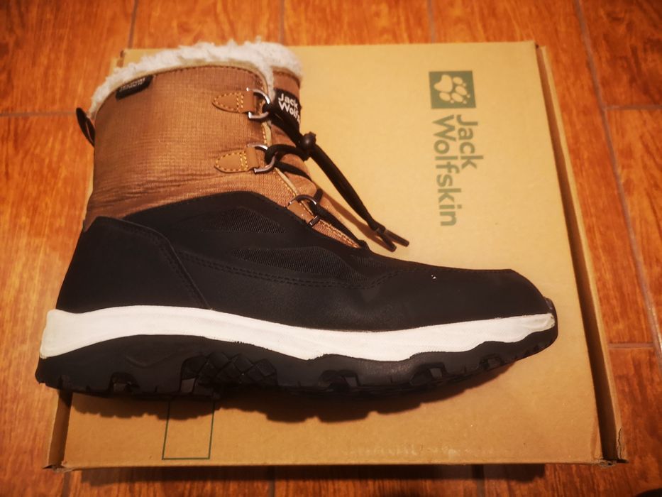 Ghete copii Jack Wolfskin Vojo marime 37 imblanite impermeabile 22.6cm