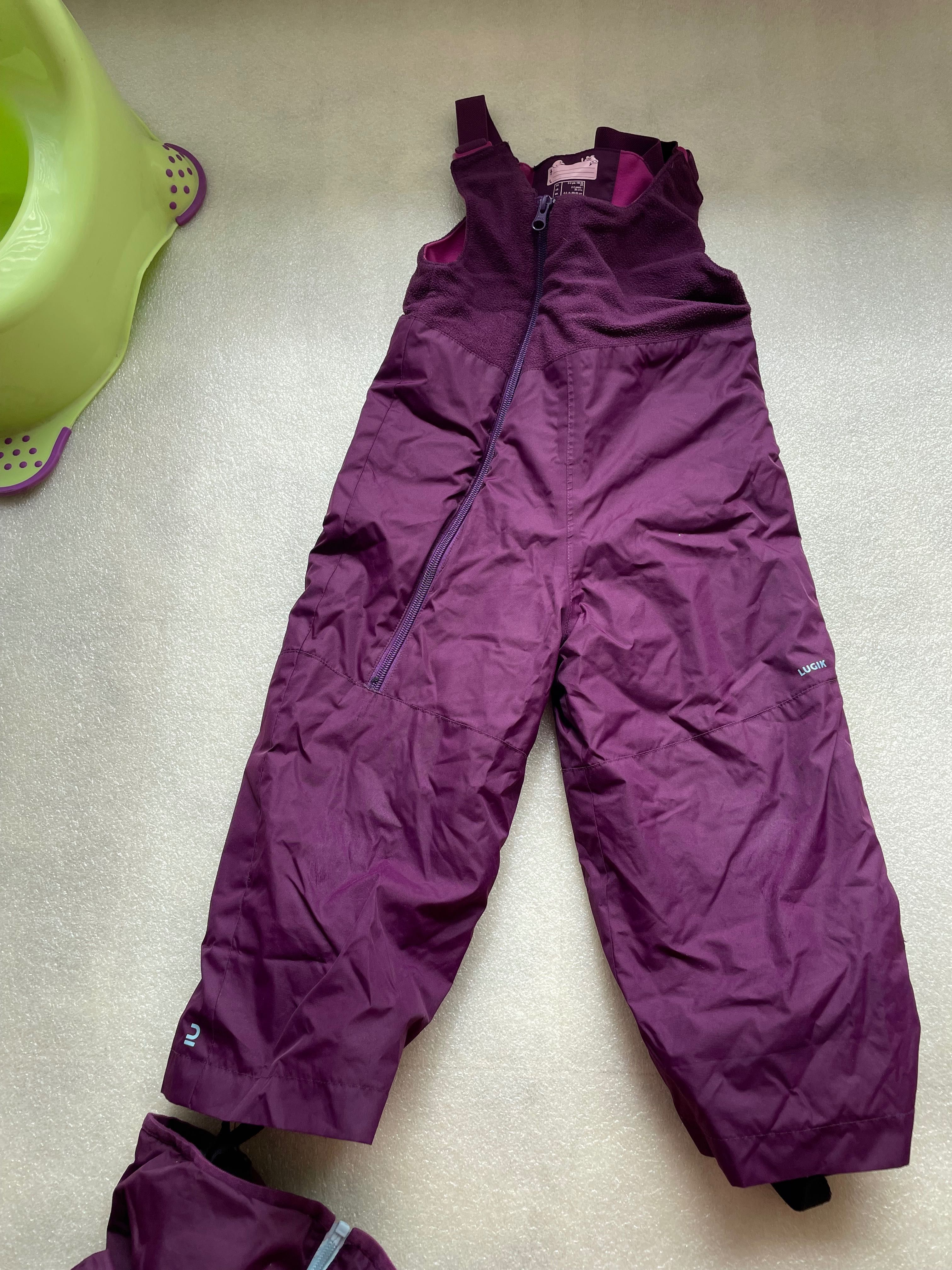 WEDZE Бебешко яке, гащеризон, ръкавици   500 warm lugiklip,
