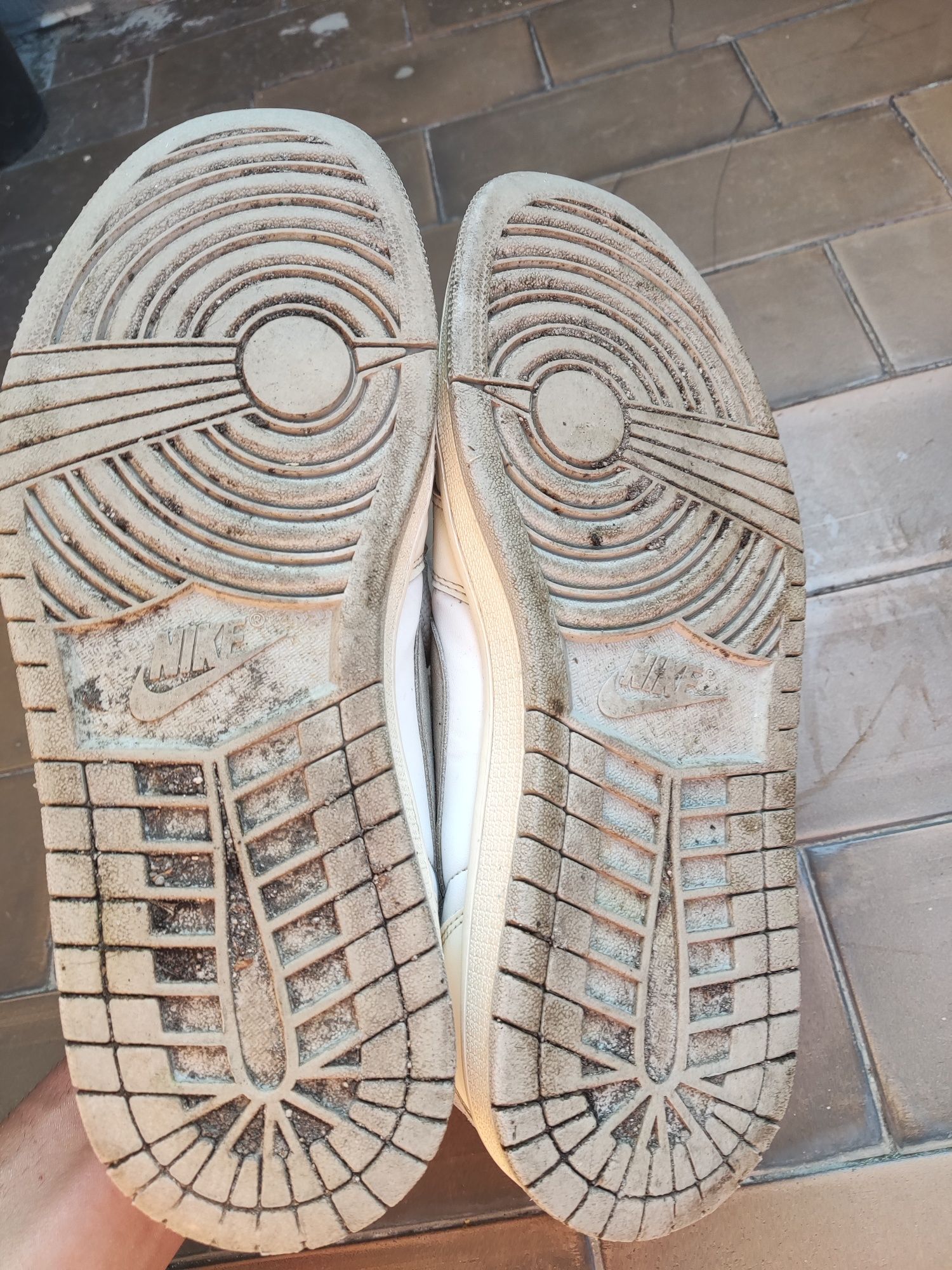 Beige Brown Custom Low Air Jordan 1 x.