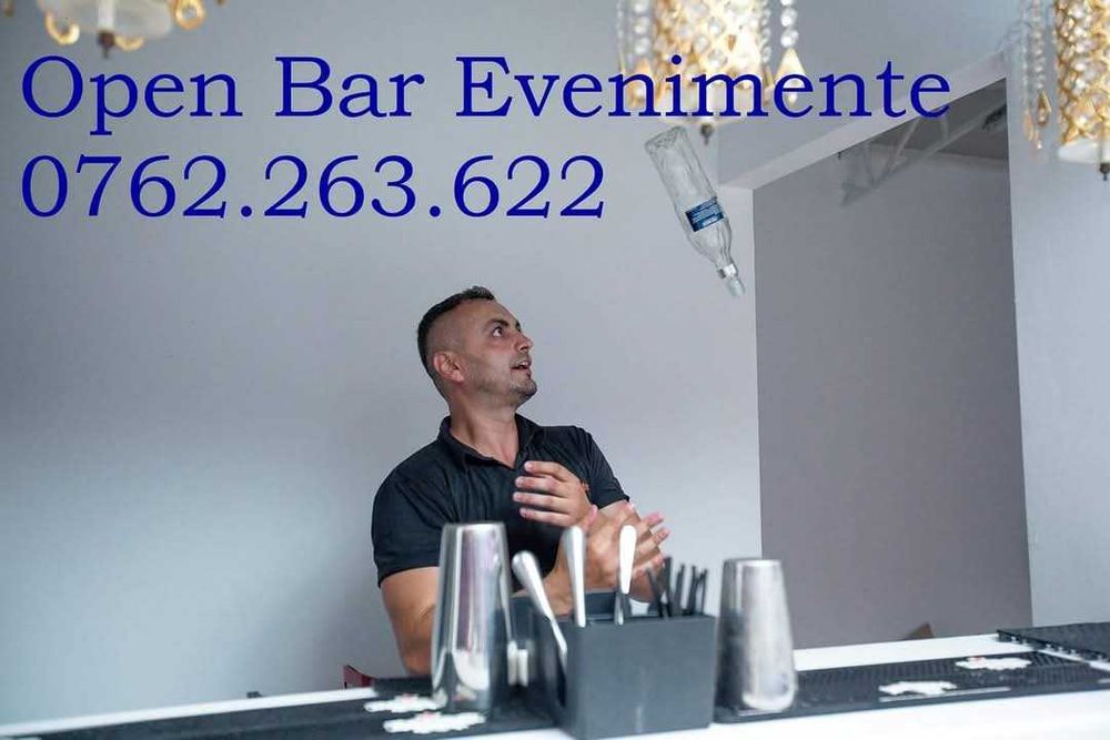 Open bar pentru evenimentul dumneavoastra