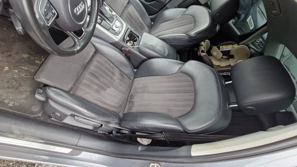 Vând scaune fata audi a6 c7 2016 încălzire electrice piele - alcantara