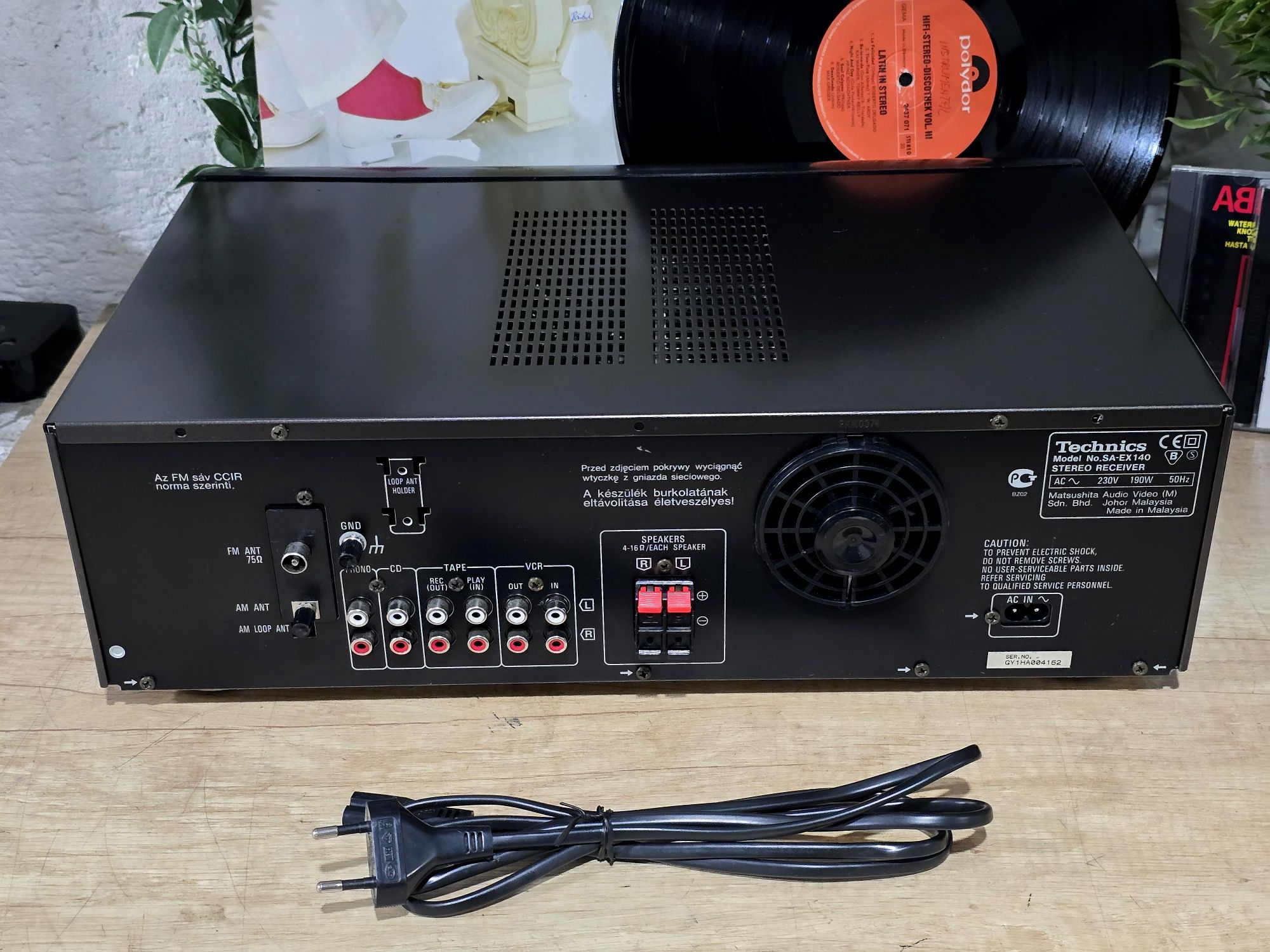 Receiver TECHNICS SA-EX140, amplituner stereo hifi ,