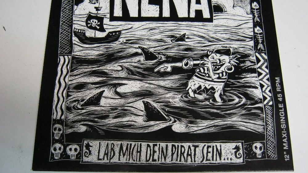 Disc vinil,Maxi,"NENA,Las Mich Dein Pirat Sein.."12"/45rpm.