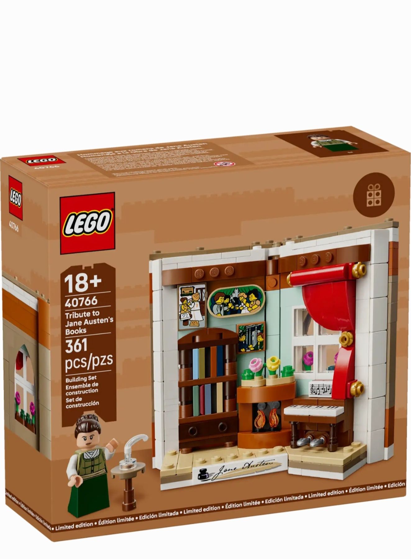 LEGO 40766 Почит към книгите на Джейн Остин