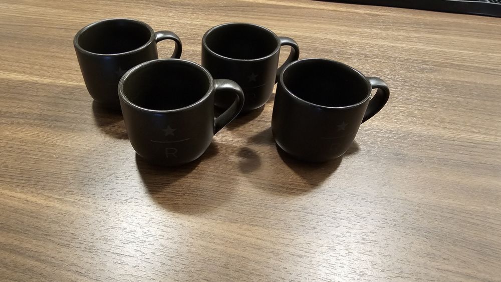 Set 4 cești espresso Starbucks Reserve, 89 ml, New Bone China