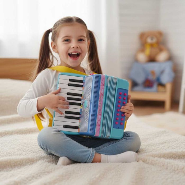 Детски акордеон с реалистично звучене Cheerful Song