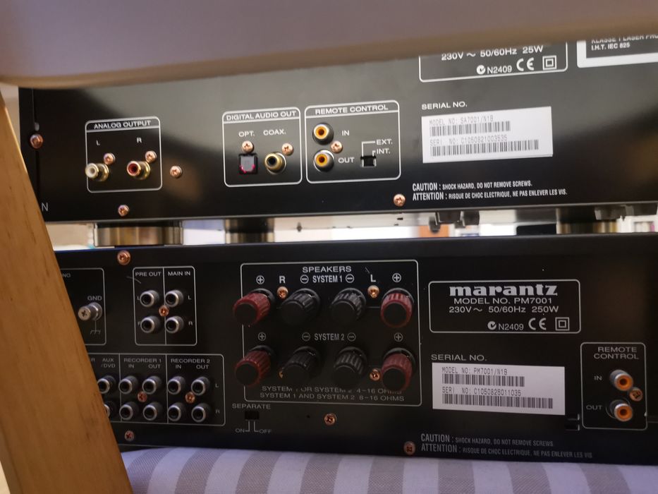 Vand Sa-cd Marantz sa 7001 și amplificator Marantz Pm 7001