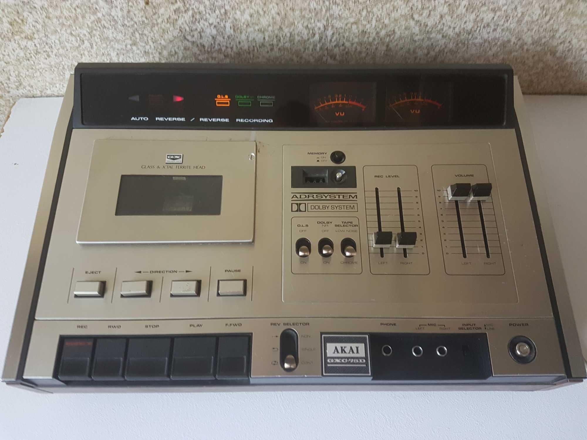 Akai GXC-75D Stereo Cassette Deck Recorder