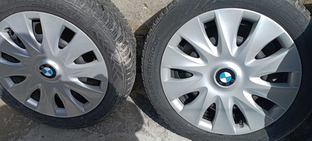 Железни джанти с гуми за БМВ 16 цола