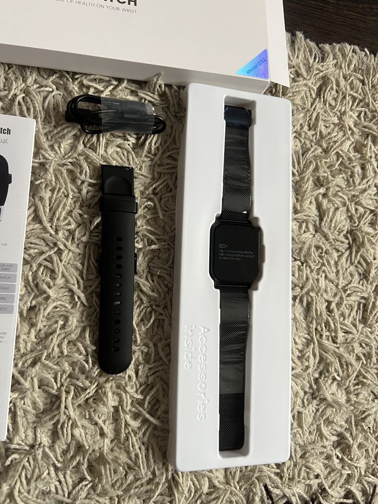 Vand smartwatch Doogee CS2 black/negru sigilat [poze reale