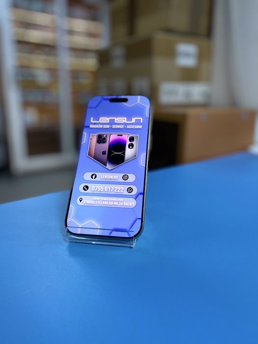 Apple iPhone 16 Pro 100% 128GB, Garantie 12 luni | Lensun