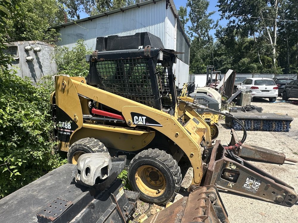 Bobcat Caterpillar 248B 2007 +accesorii picon cupa SCHIMB AUTO
