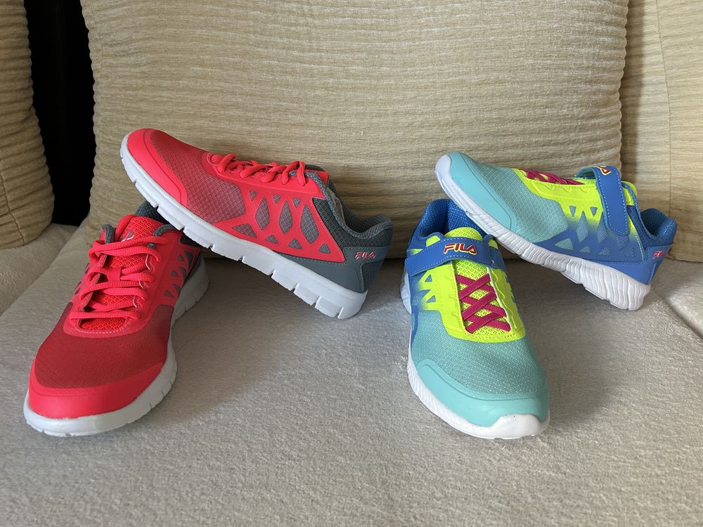 Маратонки PUMA, FILA и NIKE
