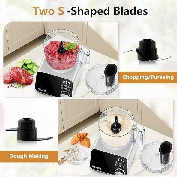 Robot de bucătărie multifuncțional Howork de 1500 W