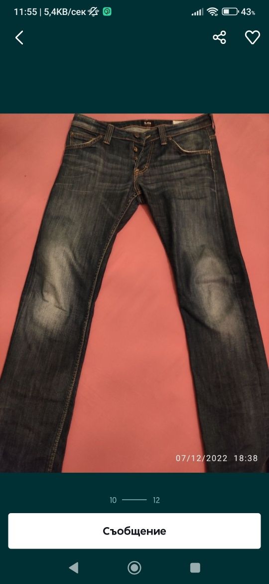 Дънки Cipo&Baxx размери М 32/32 и Lee